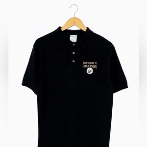 Pittsburgh Steelers NFL Reebok Black Men’s Med 2006 Super Bowl XL Champions